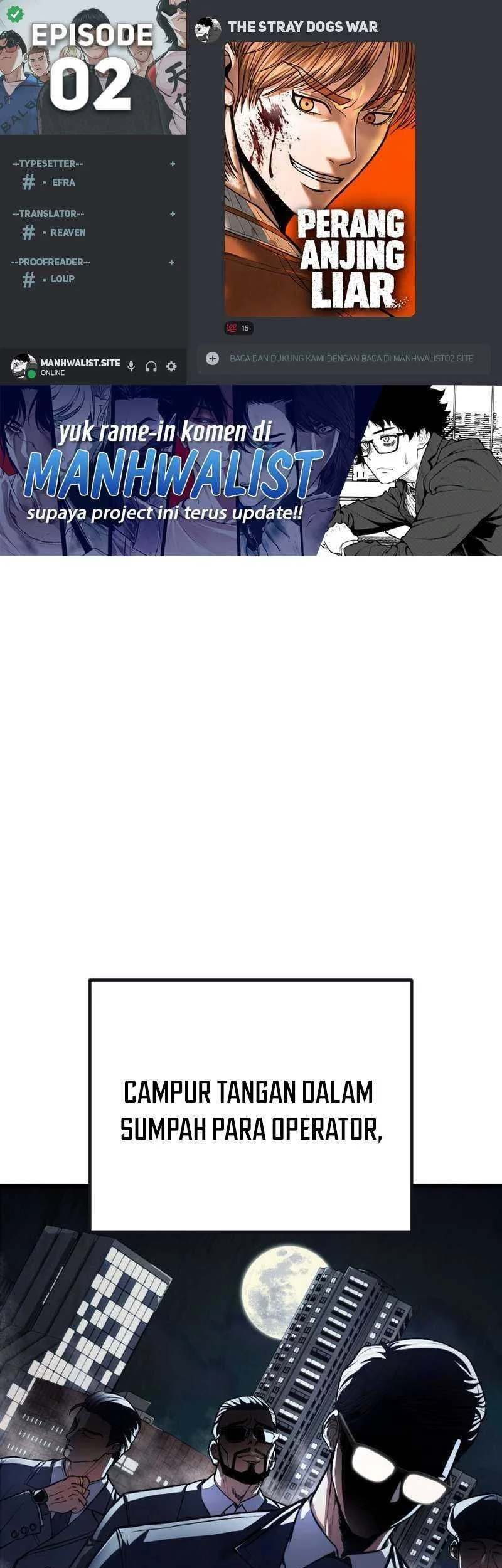 Komik The Stray Dogs War Chapter 2 gambar 1