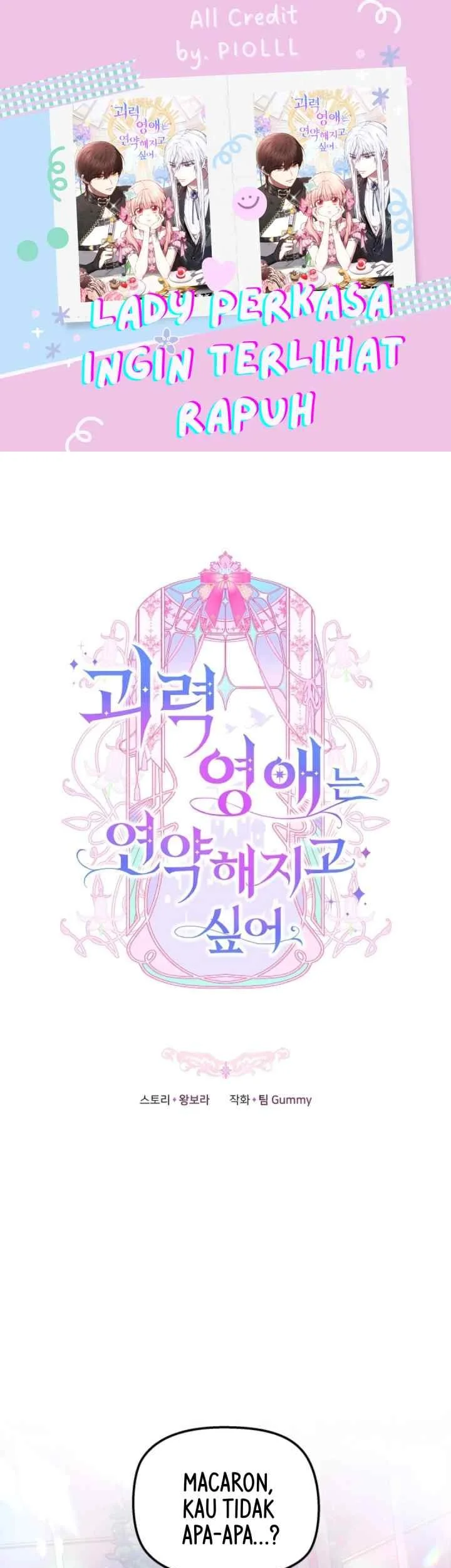 Komik The Strong lady Wishes to Become Delicate Chapter 14 gambar 1