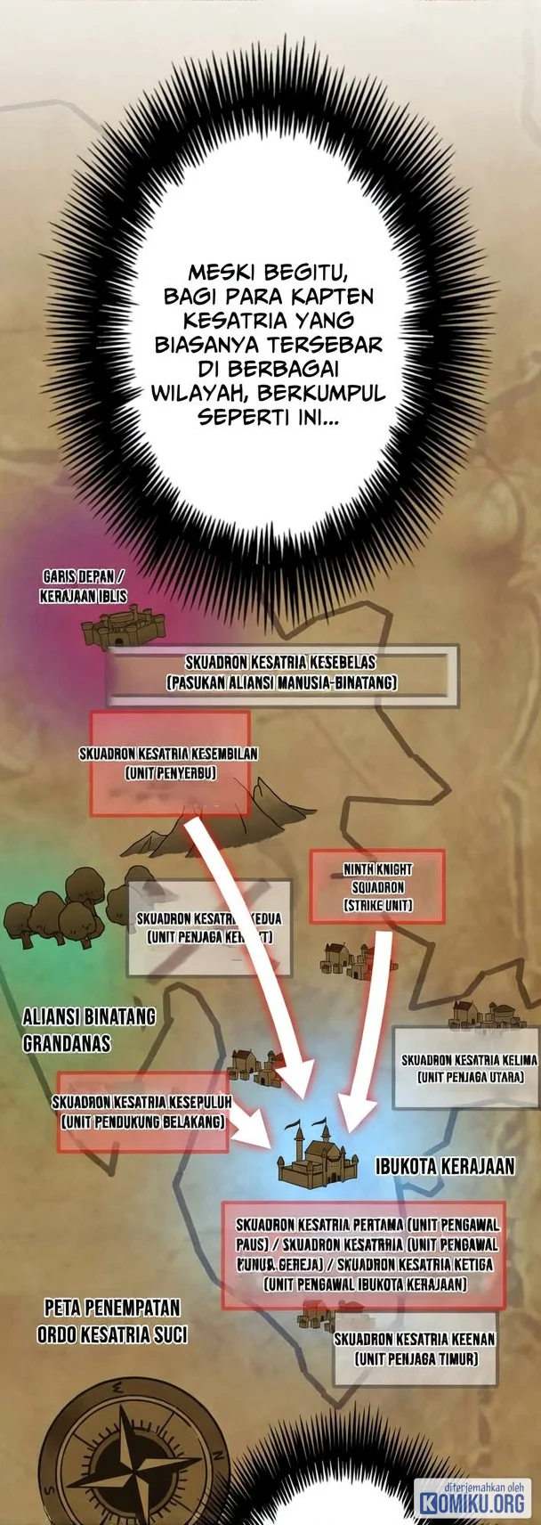 The strongest assassin gets transferred to another world with his whole class Chapter 104 Gambar 57