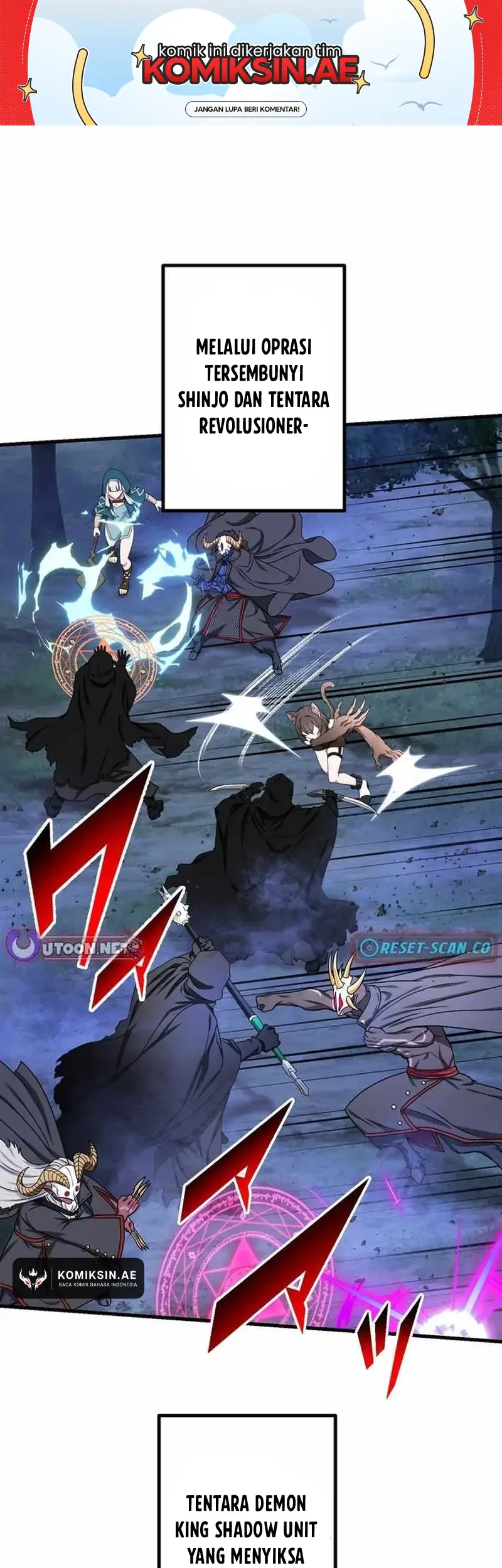 Baca Manga The strongest assassin gets transferred to another world with his whole class Chapter 88 Gambar 2