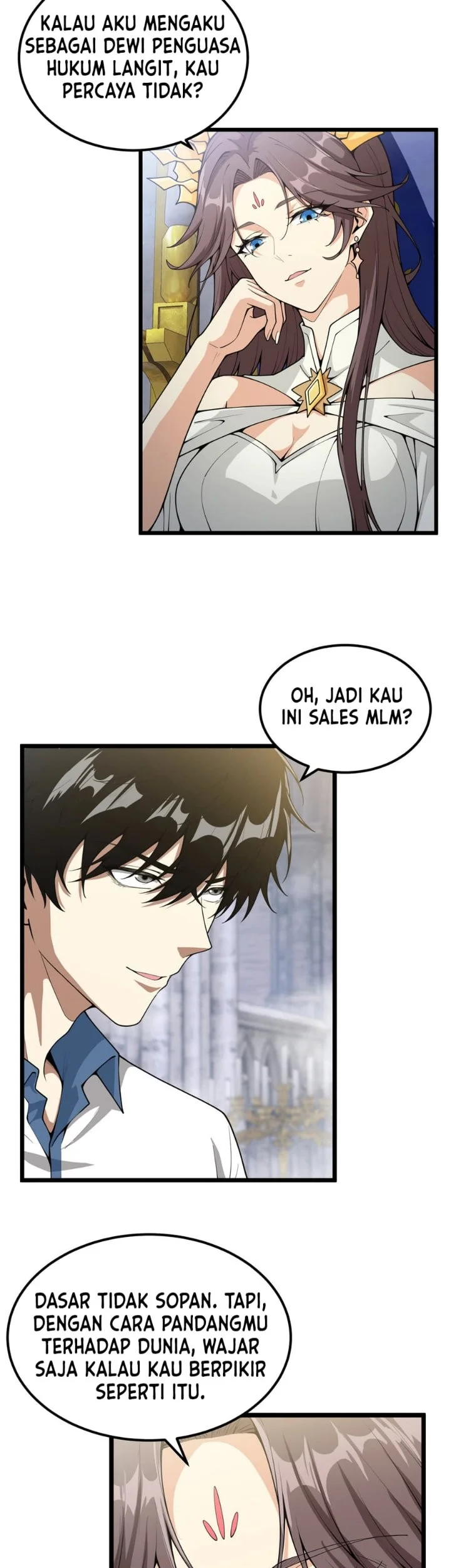 The Strongest Priest: There's Nothing Wrong with Wielding a Hammer, Right? Chapter 1 halaman 15