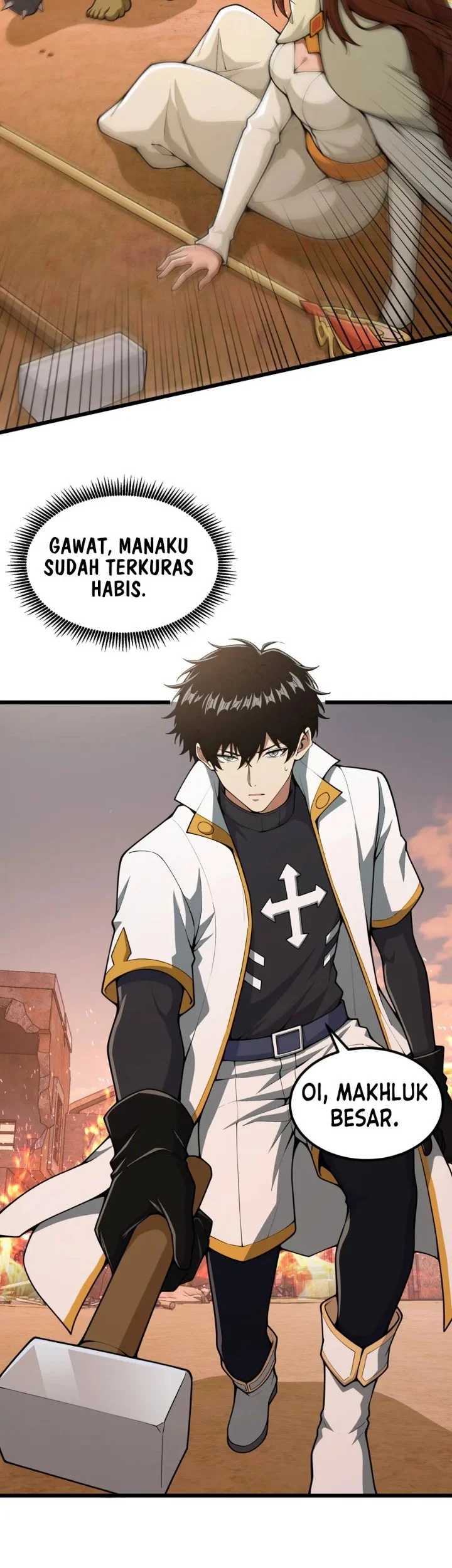 The Strongest Priest: There's Nothing Wrong with Wielding a Hammer, Right? Chapter 3 Gambar 35