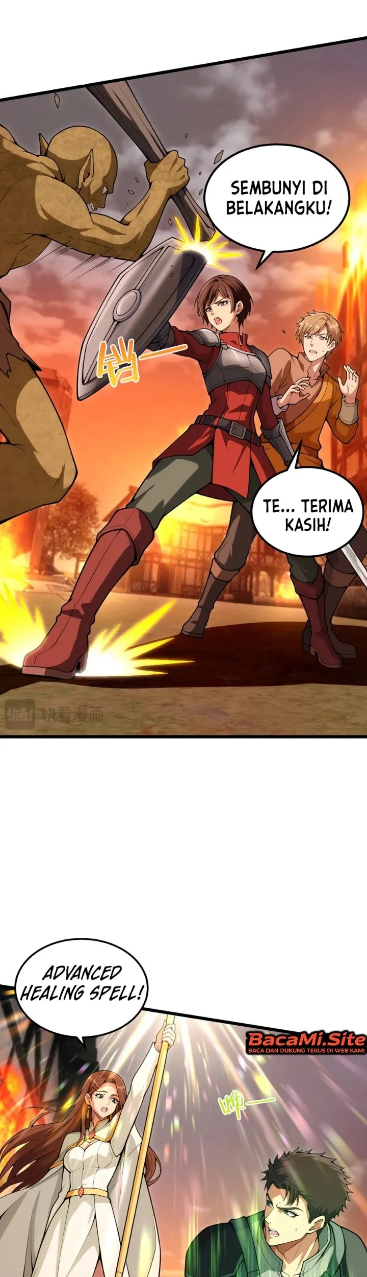 The Strongest Priest: There's Nothing Wrong with Wielding a Hammer, Right? Chapter 3 halaman 17