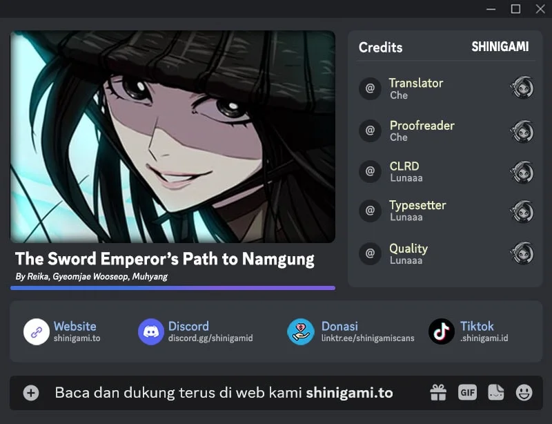 Komik The Sword Emperor’s Path To Namgung Chapter 22 gambar 1