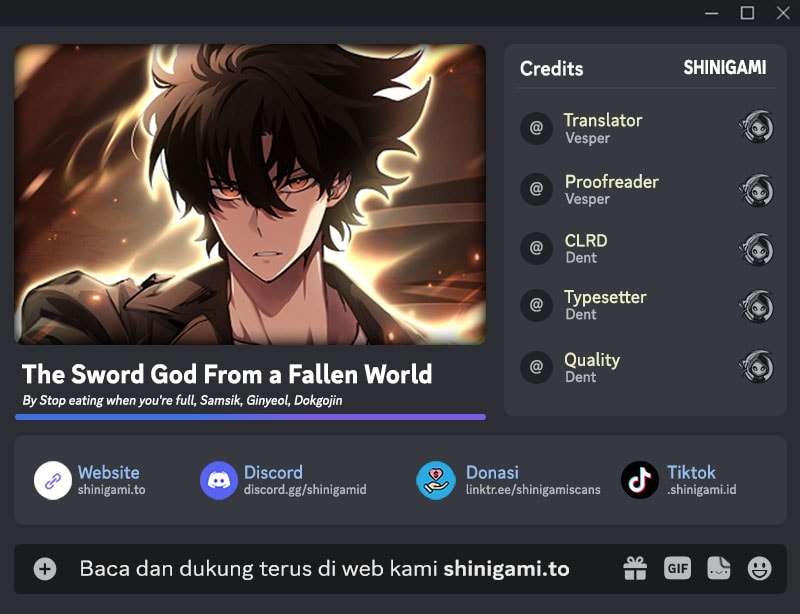 Baca Komik The Sword God From A Fallen World Chapter 2 Gambar 1