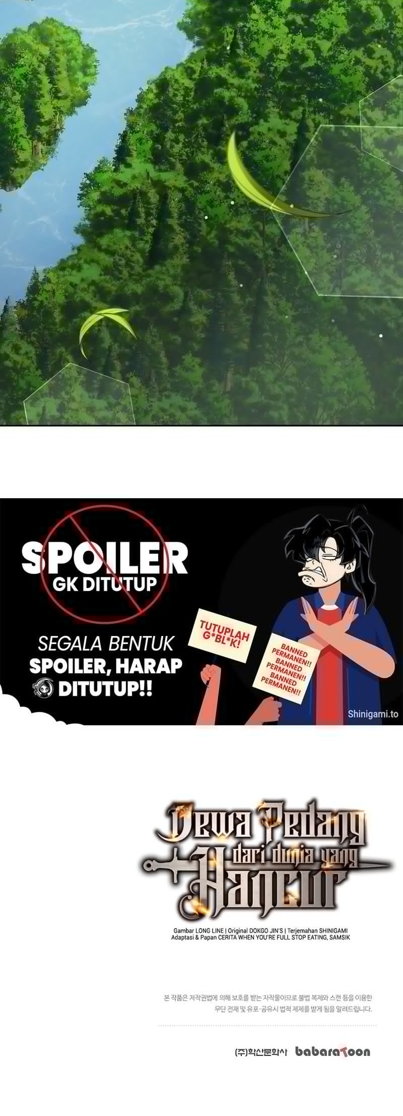 The Sword God From A Fallen World Chapter 26 Gambar 80