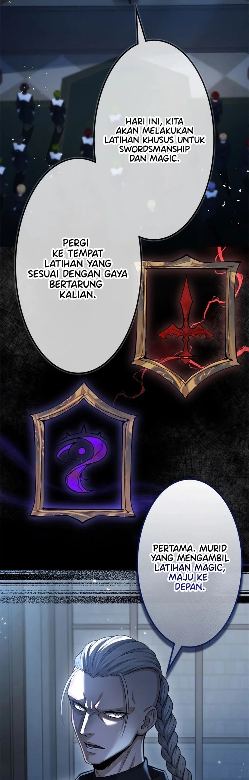 The Sword Saint Reincarnated Into A Noble Mage Family Chapter 21 halaman 39