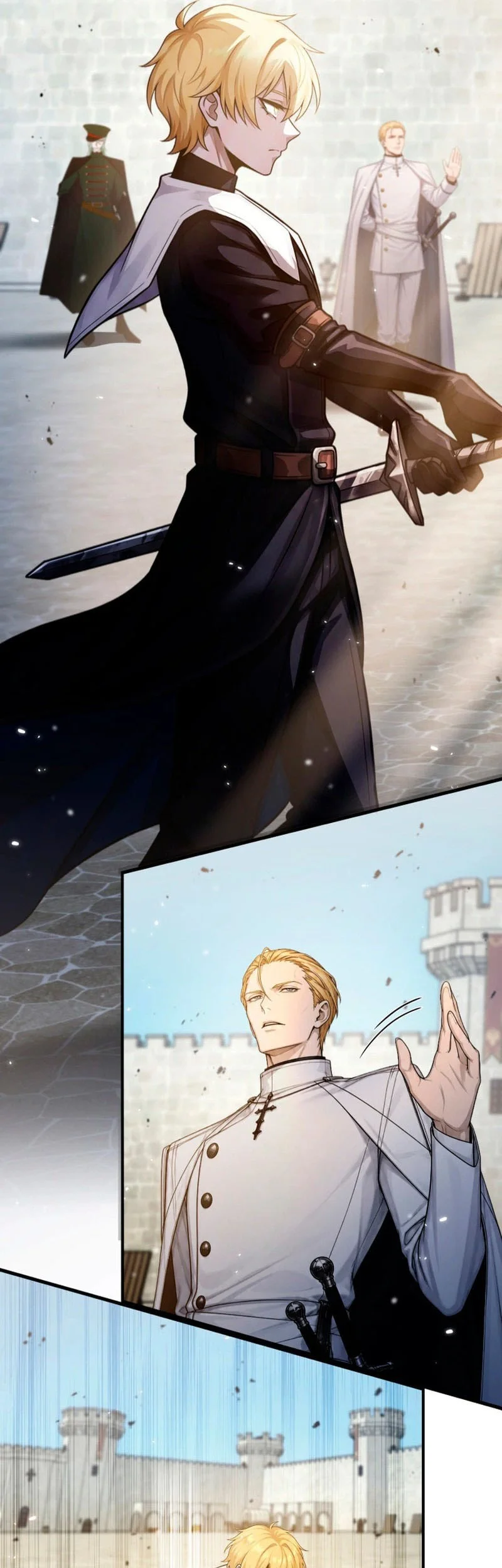 The Sword Saint Reincarnated Into A Noble Mage Family Chapter 22 Gambar 45