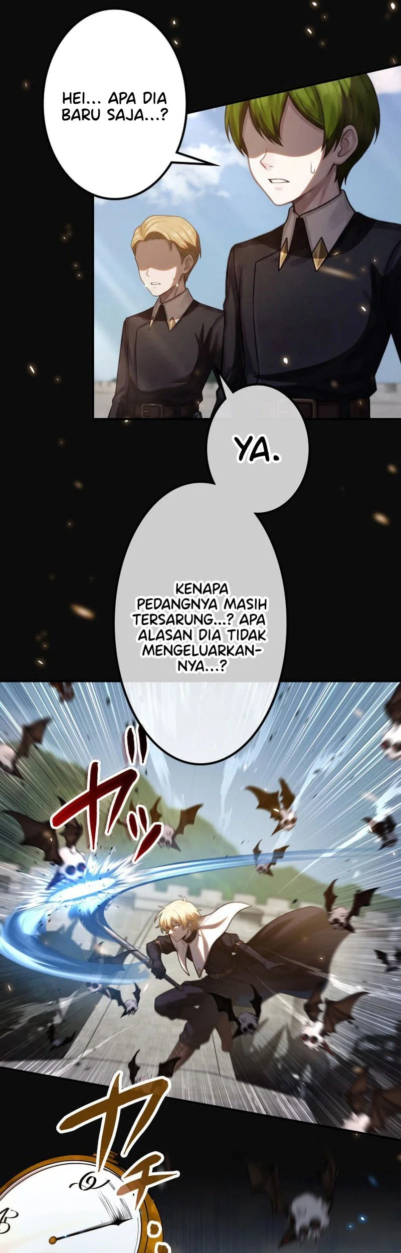 The Sword Saint Reincarnated Into A Noble Mage Family Chapter 24 Gambar 52