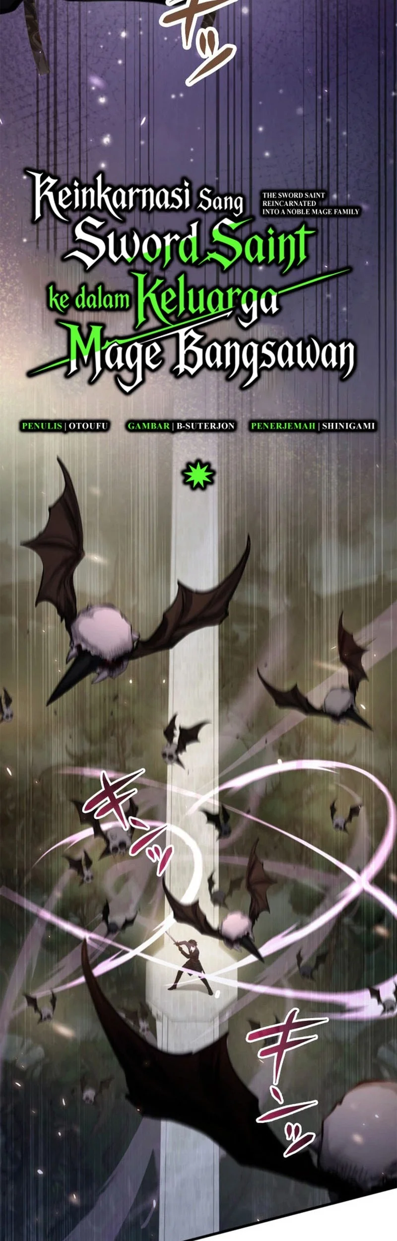 The Sword Saint Reincarnated Into A Noble Mage Family Chapter 24 halaman 9