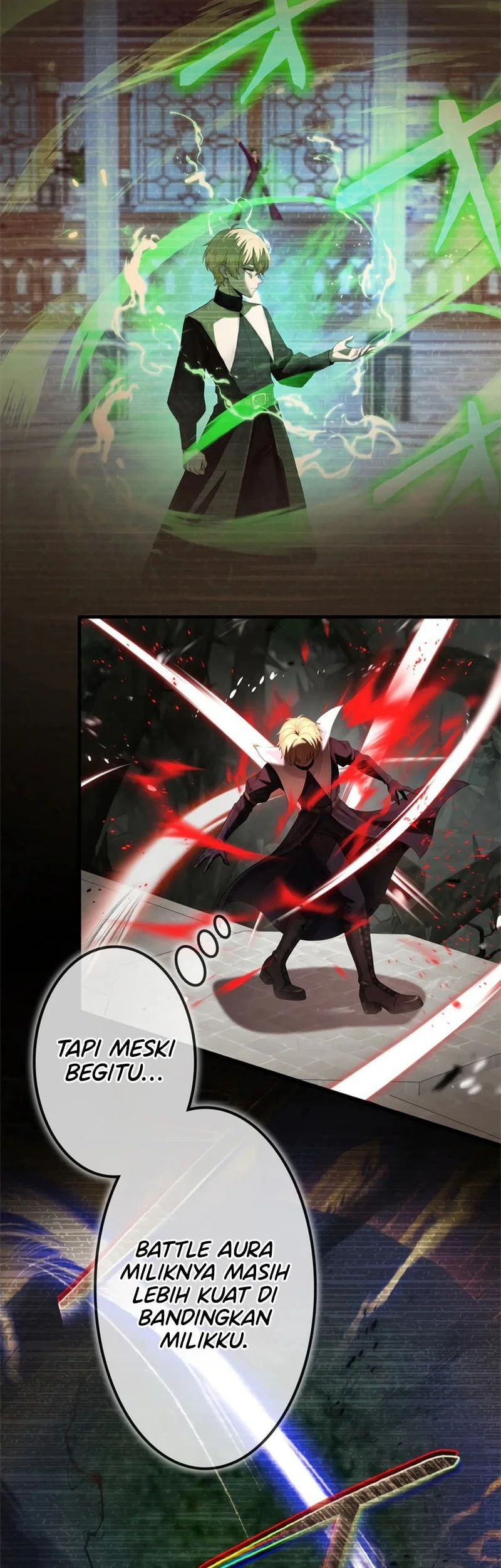 The Sword Saint Reincarnated Into A Noble Mage Family Chapter 25 halaman 8