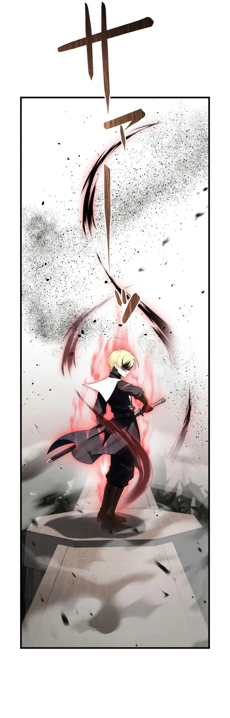 The Sword Saint Reincarnated Into A Noble Mage Family Chapter 25 halaman 30