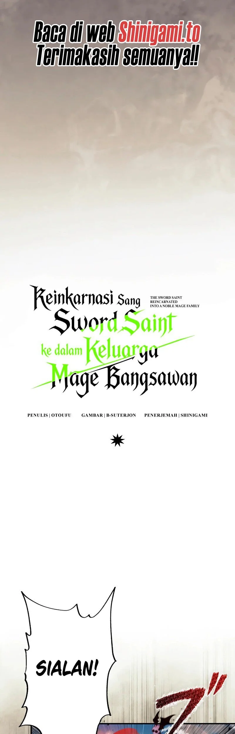 The Sword Saint Reincarnated Into A Noble Mage Family Chapter 26 halaman 13