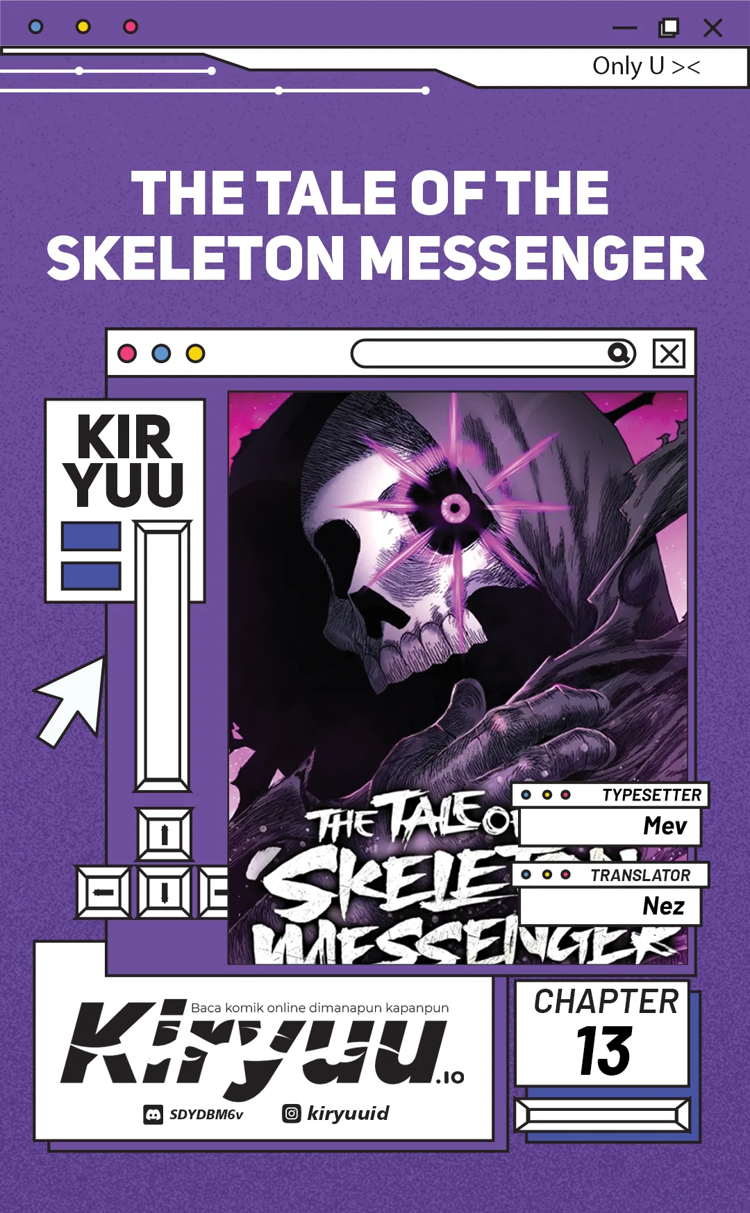 Komik The Tale of the Skeleton Messenger Chapter 13 gambar nomor 1