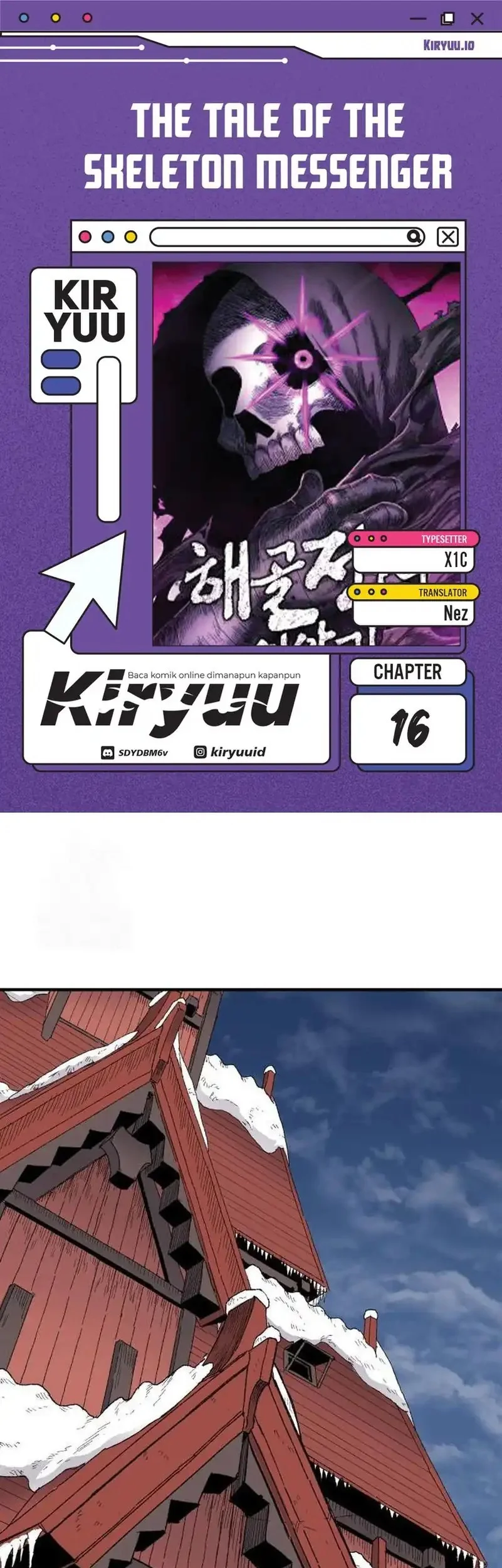 Komik The Tale of the Skeleton Messenger Chapter 16 gambar nomor 1
