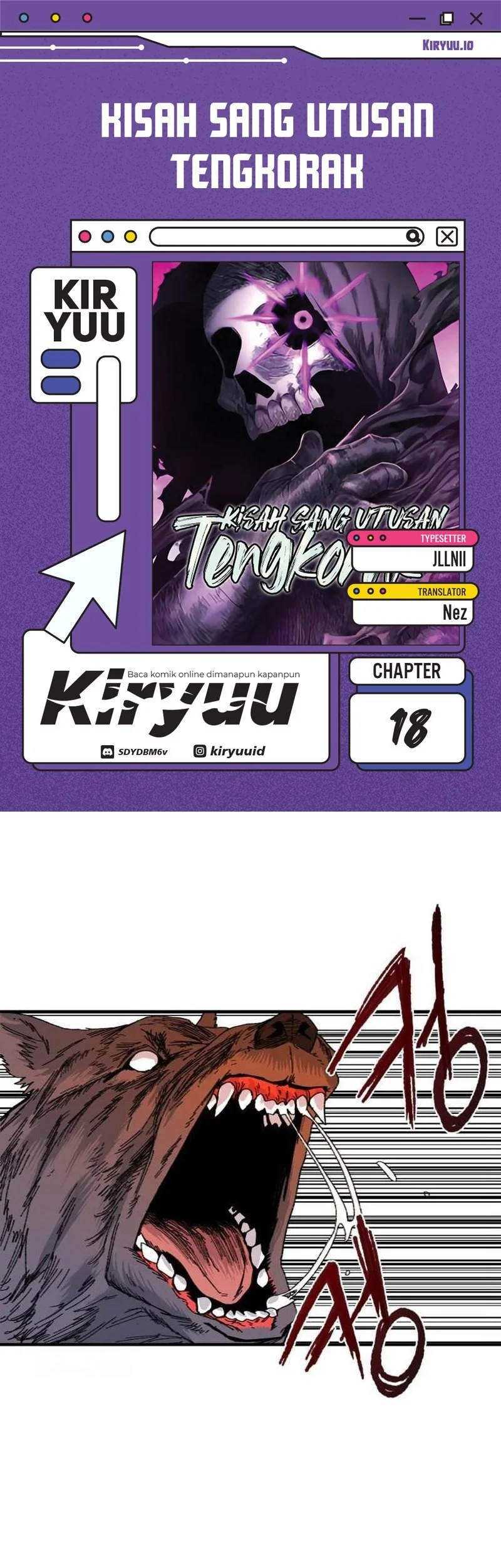 Komik The Tale of the Skeleton Messenger Chapter 18 gambar nomor 1