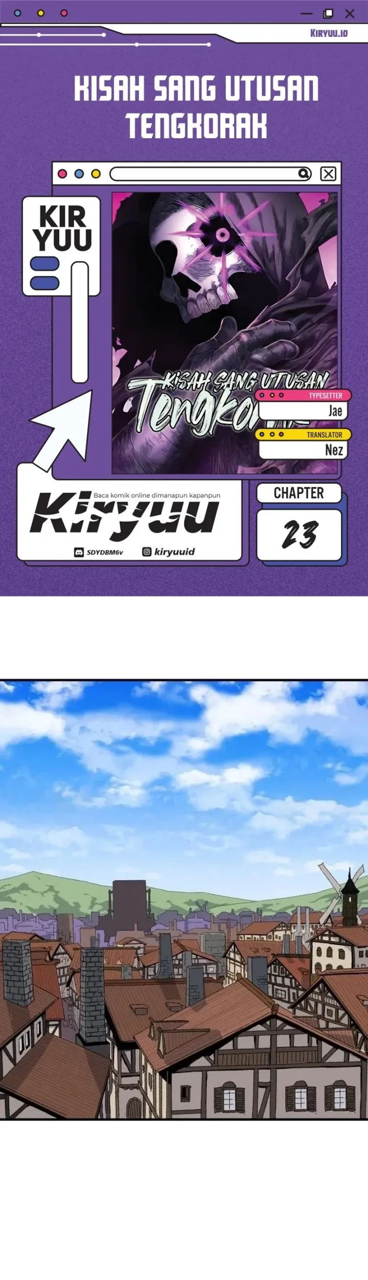 Komik The Tale of the Skeleton Messenger Chapter 23 gambar 1