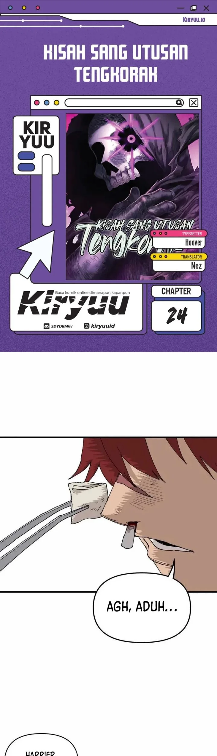 Komik The Tale of the Skeleton Messenger Chapter 24 gambar 1