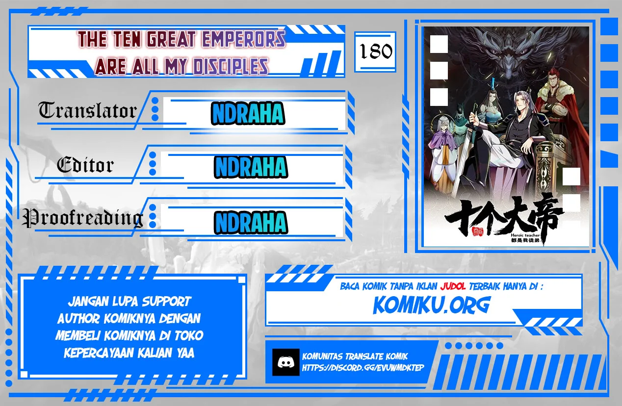 Komik The Ten Great Emperors Are All My Disciples Chapter 180 gambar nomor 1