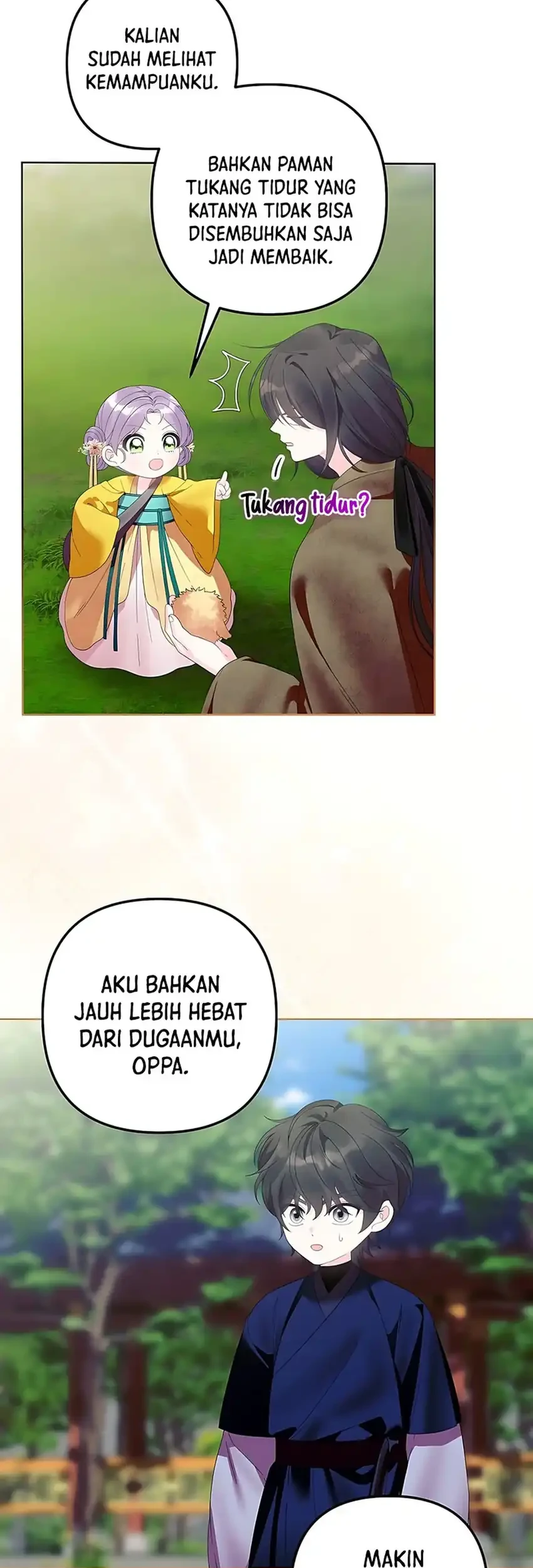 The Terminally Ill Baby Healer Doesn’t Hide Her Genius Chapter 14 Gambar 15