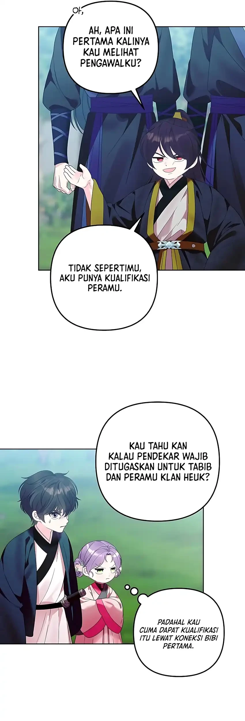 The Terminally Ill Baby Healer Doesn’t Hide Her Genius Chapter 20 Gambar 44