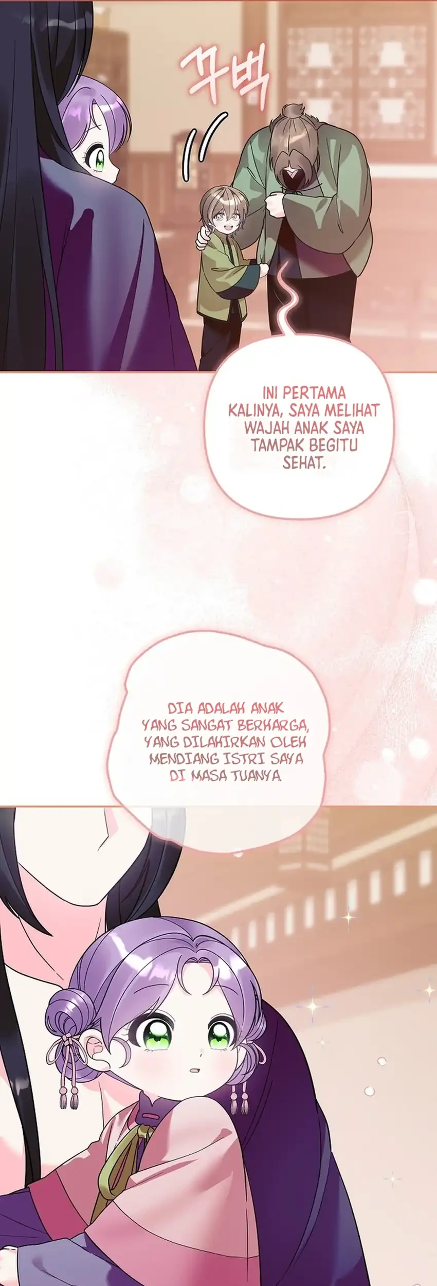 The Terminally Ill Baby Healer Doesn’t Hide Her Genius Chapter 35 Gambar 67