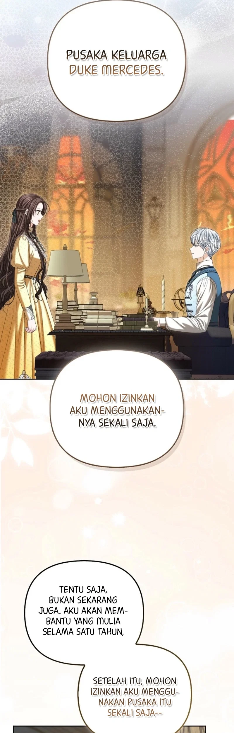The Terminally Ill Lady Fakes a Job with the Villain Family Chapter 15 Gambar 20