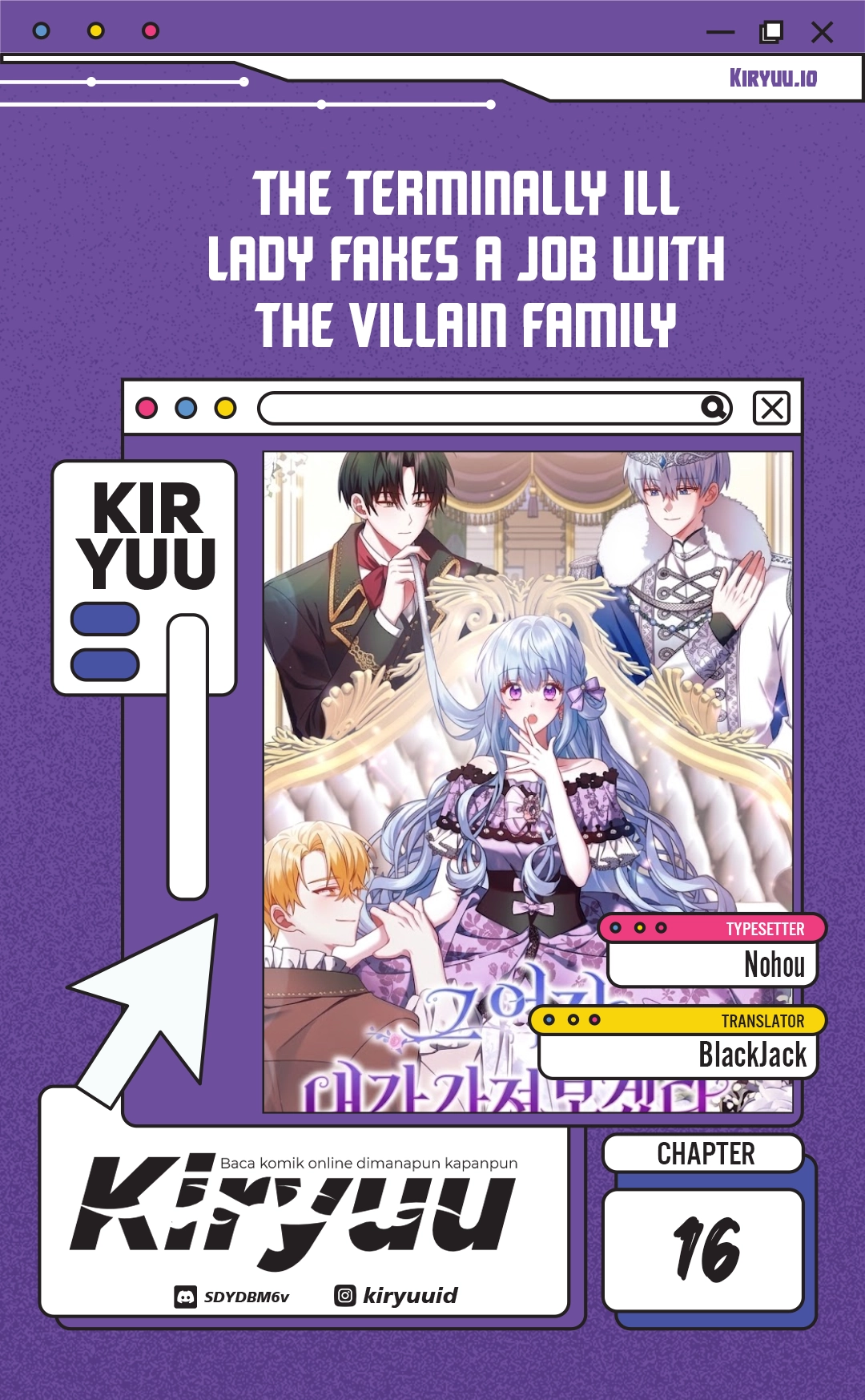 Manhwa The Terminally Ill Lady Fakes a Job with the Villain Family Chapter 16 gambar 2