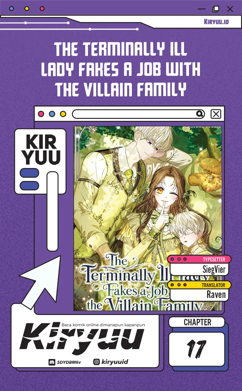 Komik The Terminally Ill Lady Fakes a Job with the Villain Family Chapter 17 gambar 1