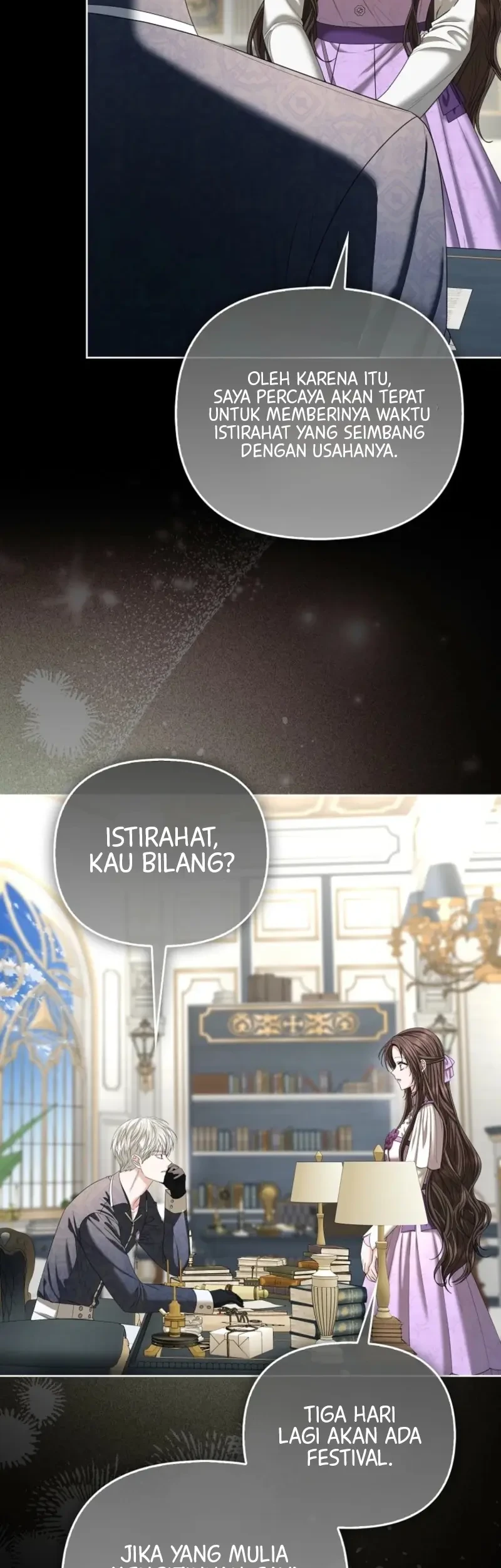 The Terminally Ill Lady Fakes a Job with the Villain Family Chapter 17 Gambar 9