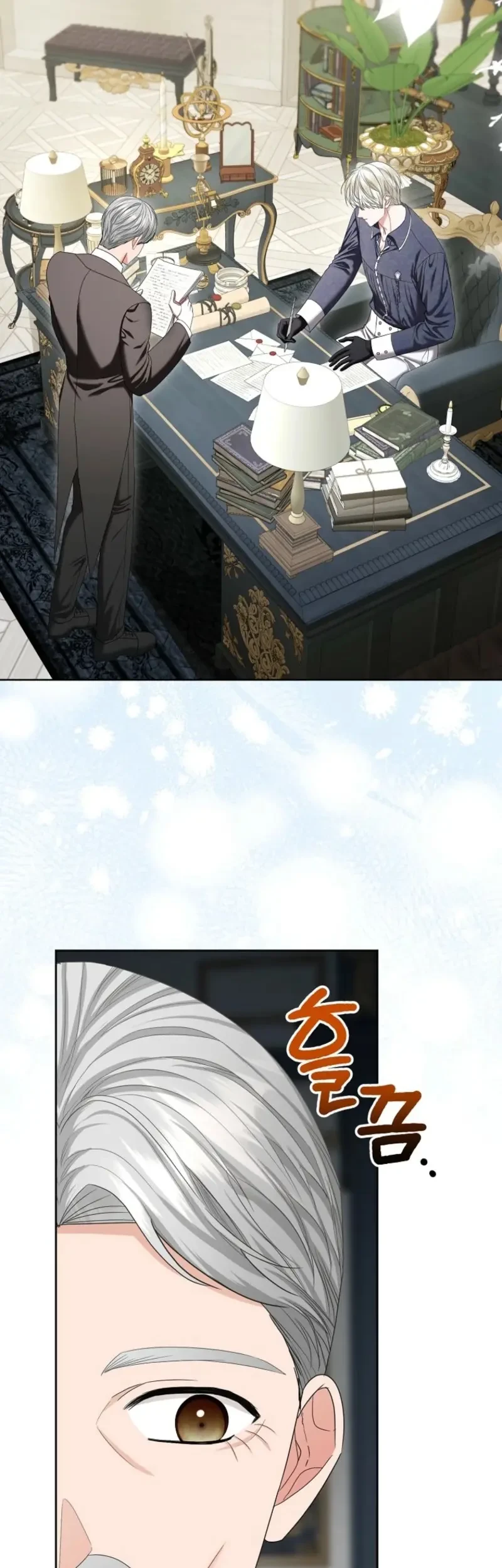 The Terminally Ill Lady Fakes a Job with the Villain Family Chapter 17 Gambar 14