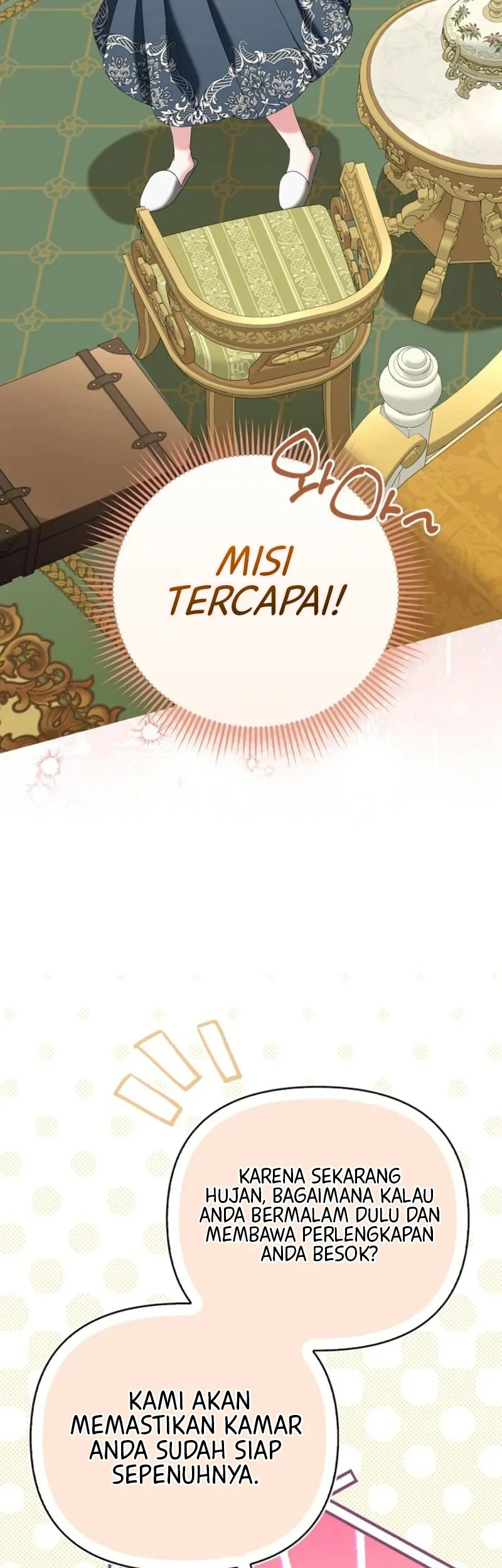 The Terminally Ill Lady Fakes a Job with the Villain Family Chapter 2 Gambar 50