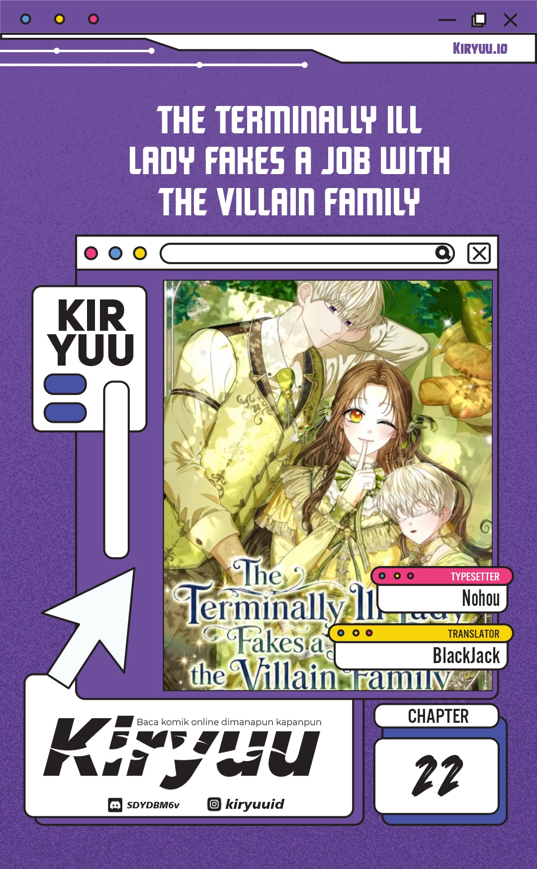 Manhwa The Terminally Ill Lady Fakes a Job with the Villain Family Chapter 22 gambar 2