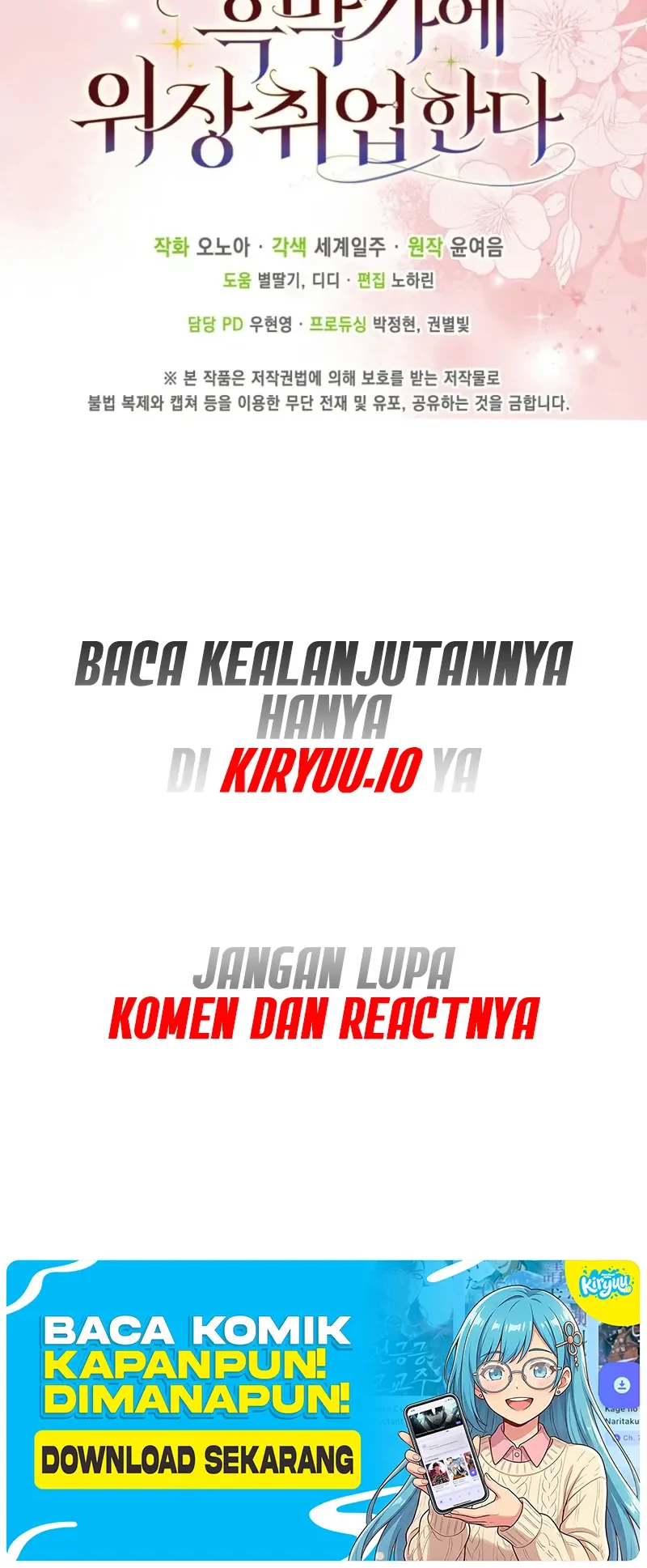 The Terminally Ill Lady Fakes a Job with the Villain Family Chapter 7 Gambar 46
