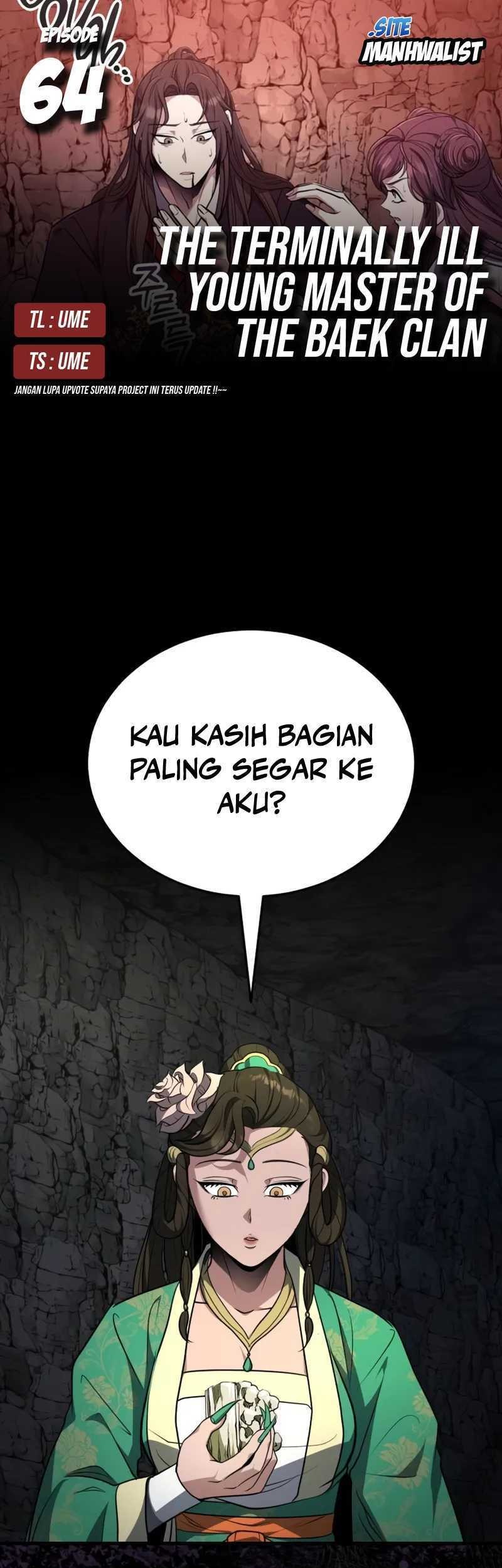 Baca Komik The Terminally Ill Young Master of the Baek Clan Chapter 64 Gambar 1