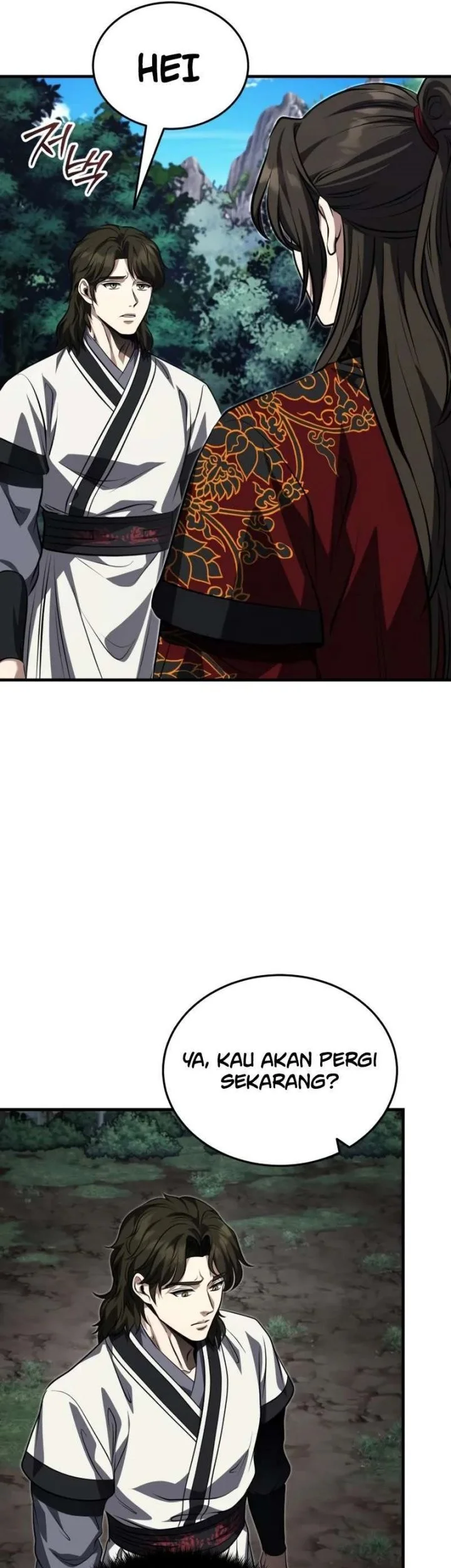 the terminally ill young master of the baek clan chapter 89 - Page 32