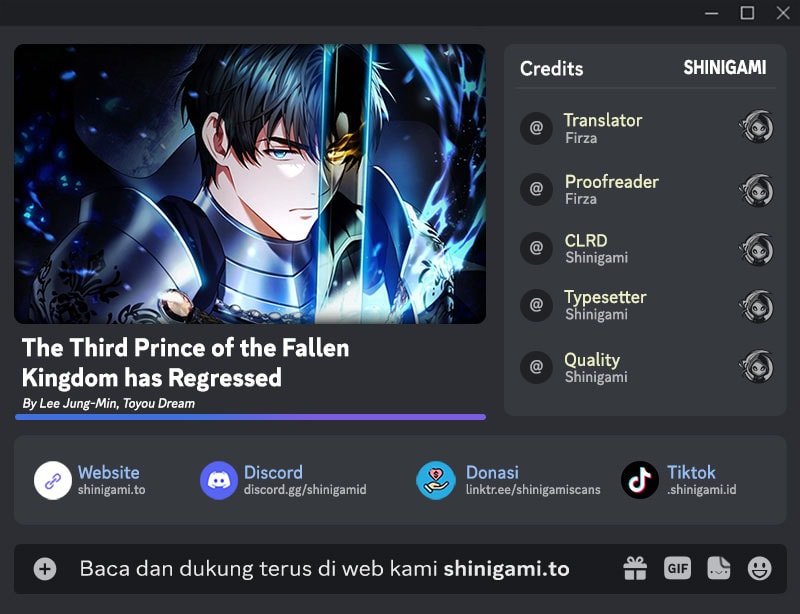 Baca Komik The Third Prince Of The Fallen Kingdom has Regressed Chapter 11 Gambar 1