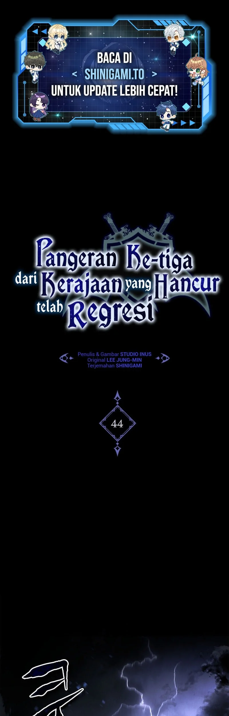 Manhwa The Third Prince Of The Fallen Kingdom has Regressed Chapter 44 gambar nomor 2