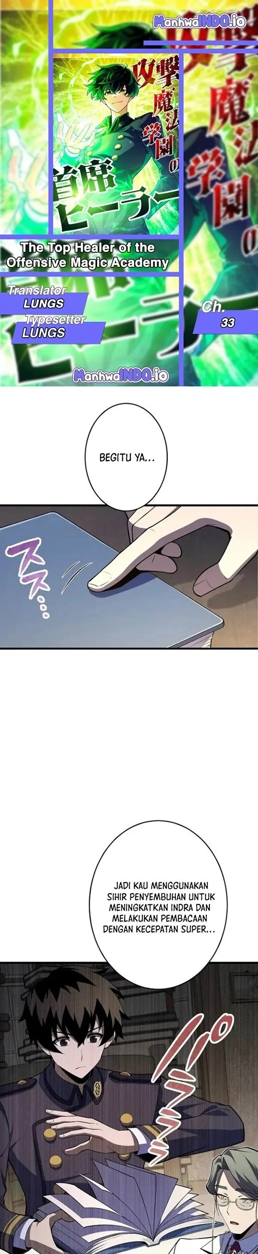 Komik The Top Healer of the Offensive Magic Academy Chapter 33 gambar 1