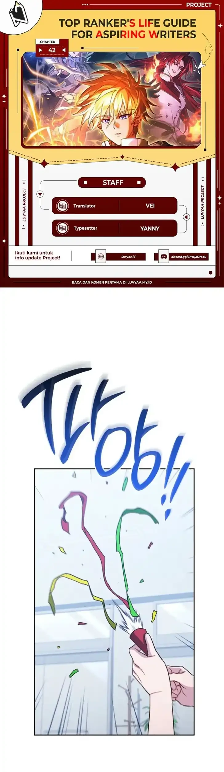 Komik The Top Ranker’s Aspiring Writer Life Manual Chapter 42 gambar nomor 1