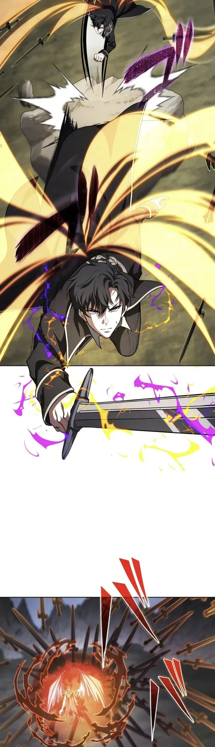 The Transcendent Holy Swordsman Regresses as the Youngest Son of a Magic Swordsman Family Chapter 22 Gambar 55