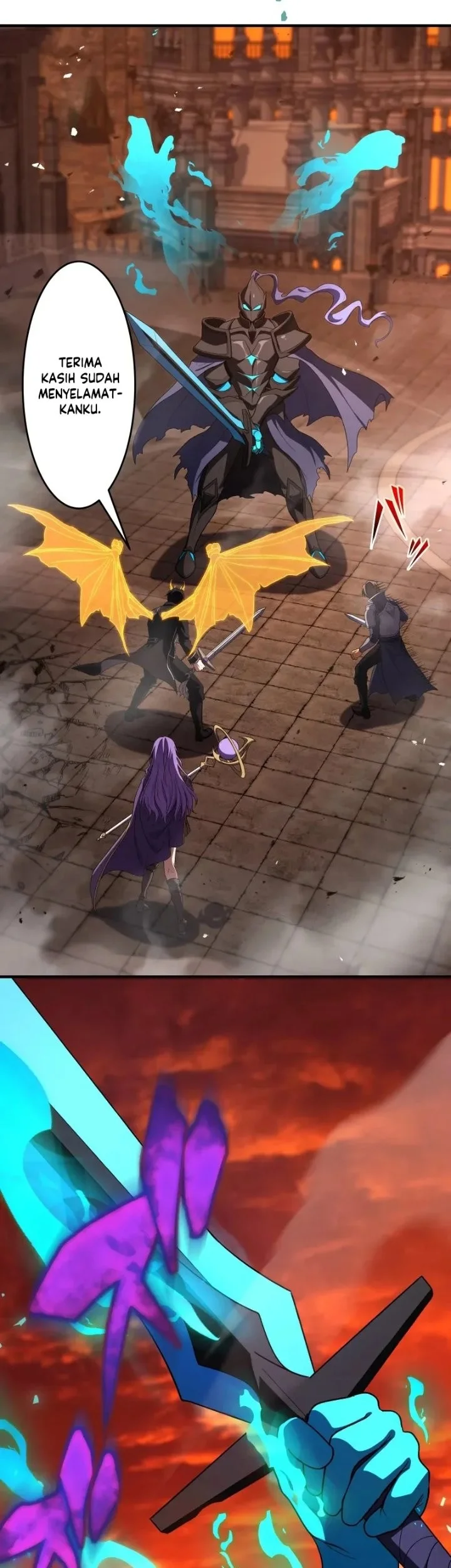 The Transcendent Holy Swordsman Regresses as the Youngest Son of a Magic Swordsman Family Chapter 27 Gambar 63