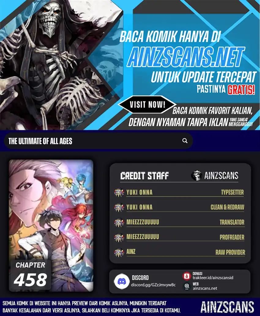 Baca Komik The Ultimate of All Ages Chapter 458 Gambar 1