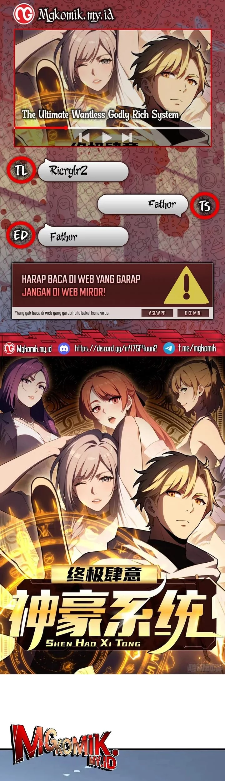 Baca Komik The Ultimate Wantless Godly Rich System Chapter 54 Gambar 1