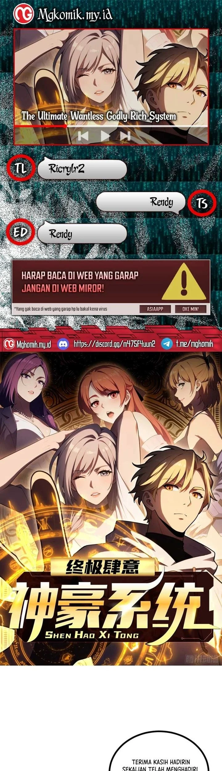 Baca Komik The Ultimate Wantless Godly Rich System Chapter 68 Gambar 1