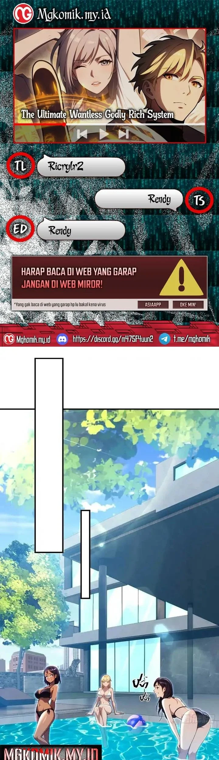 the ultimate wantless godly rich system chapter 76 - Page 1