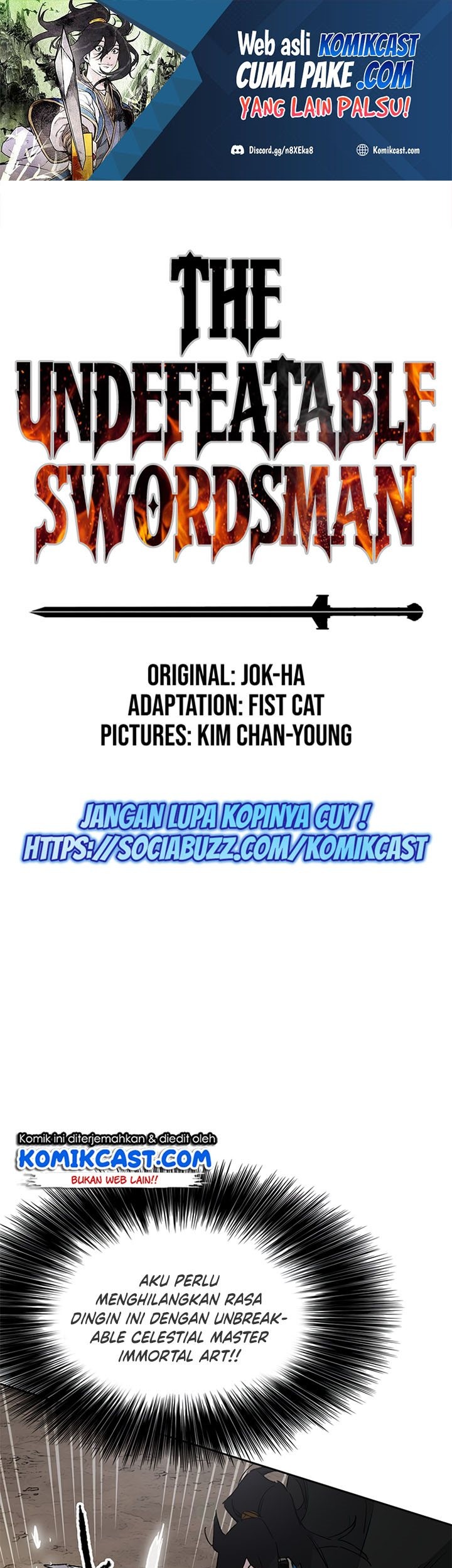 Manhwa The Undefeatable Swordsman Chapter 104 gambar nomor 2