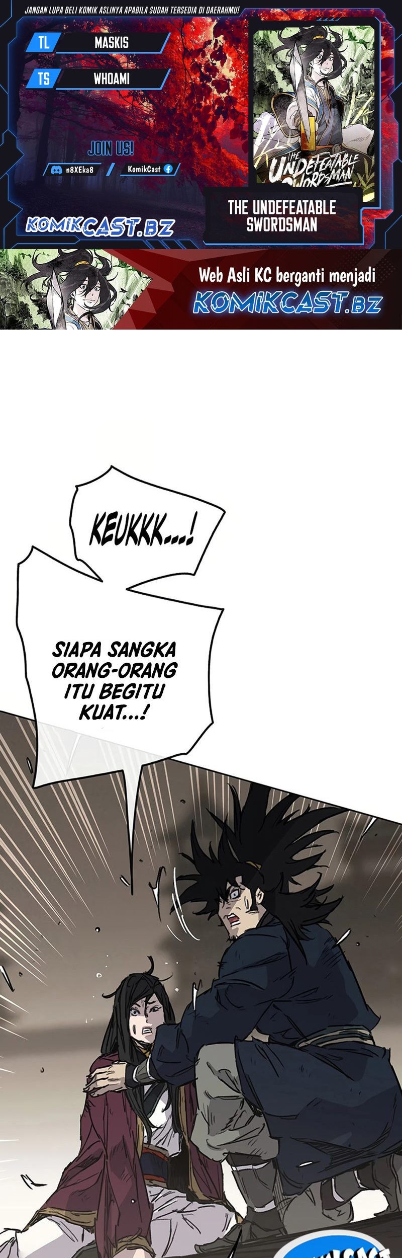 Komik The Undefeatable Swordsman Chapter 238 gambar nomor 1