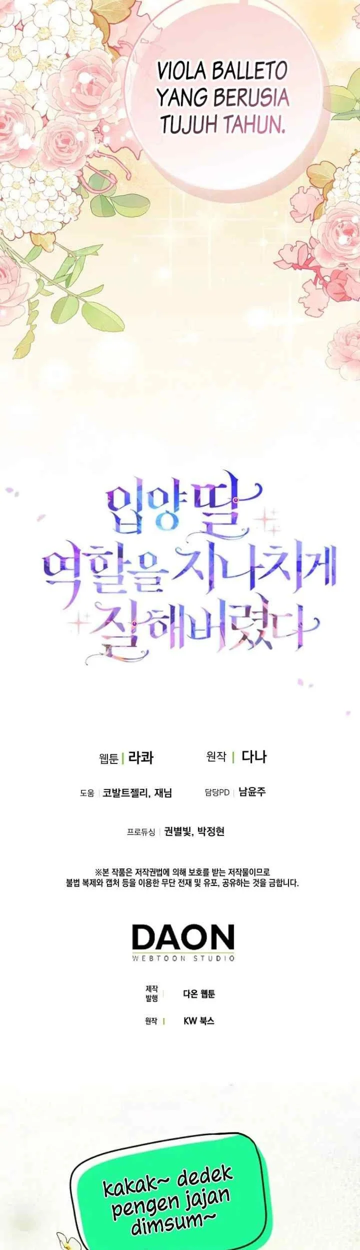 The Unintentionally Ideal Adopted Daughter Chapter 63 Gambar 53
