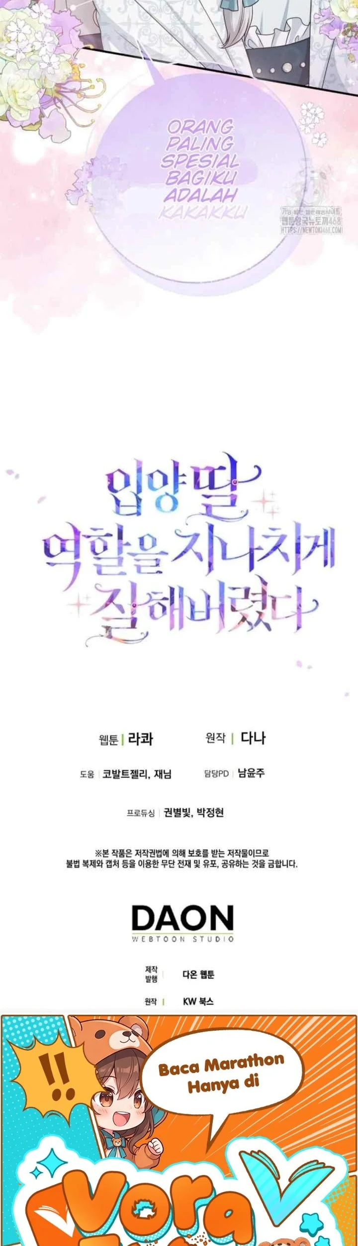 The Unintentionally Ideal Adopted Daughter Chapter 81 Gambar 56